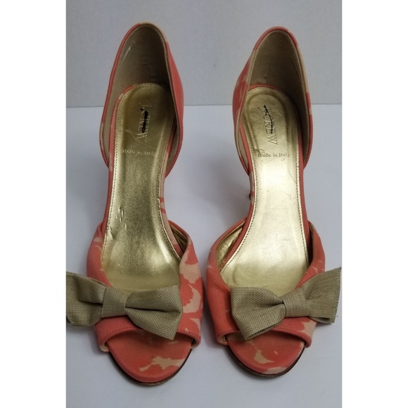 J.Crew peep toe shoes 9 - Picture 3 of 7
